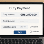Customs Duty Online In Ghana