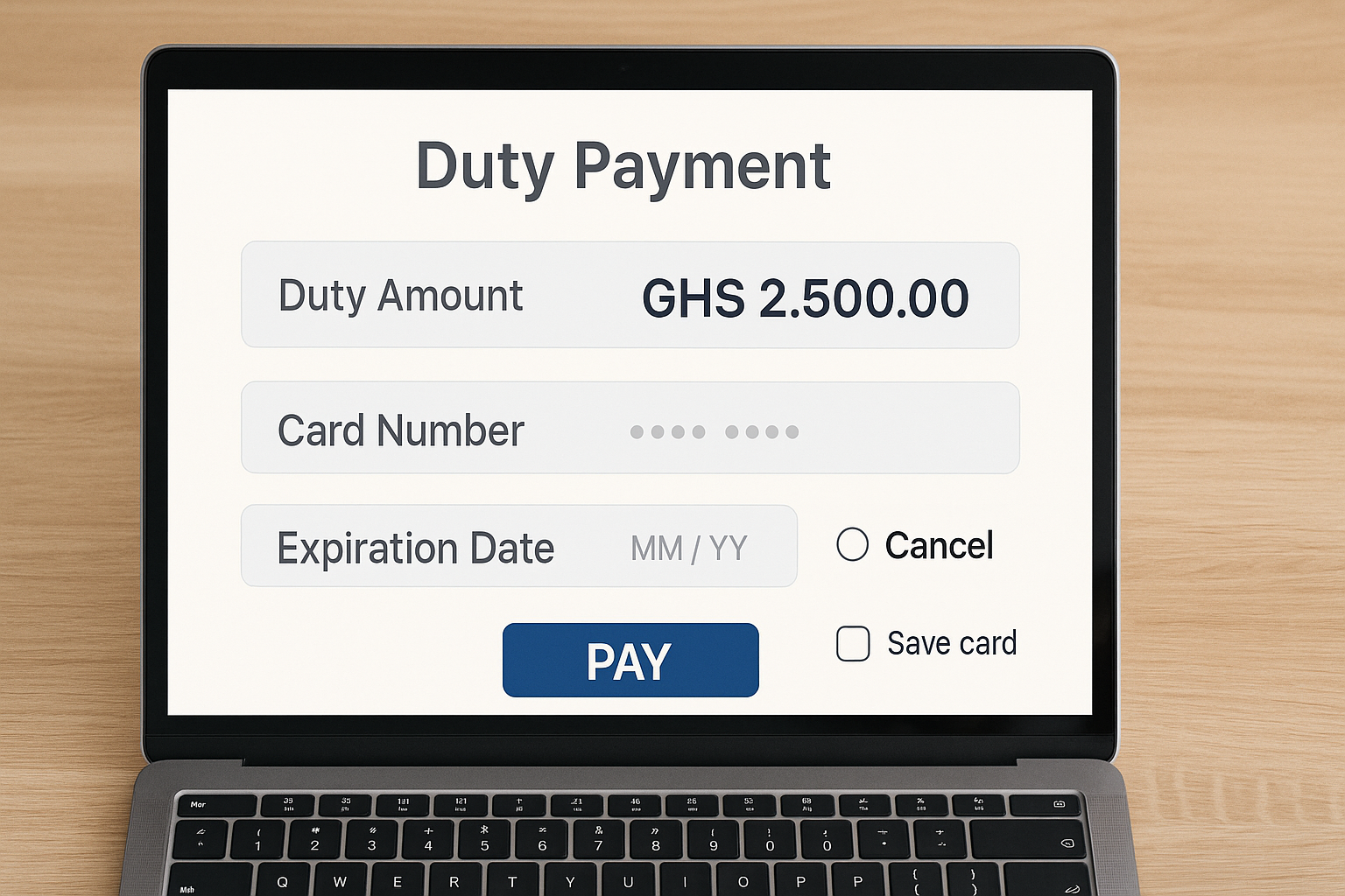How To Pay Ghana Customs Duty Online In Ghana